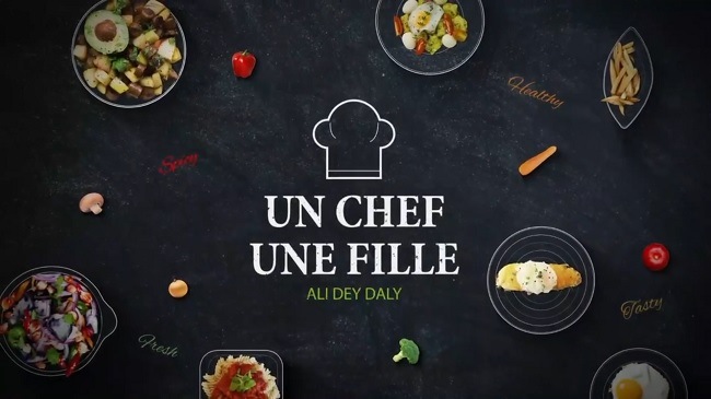 un chef et une fille