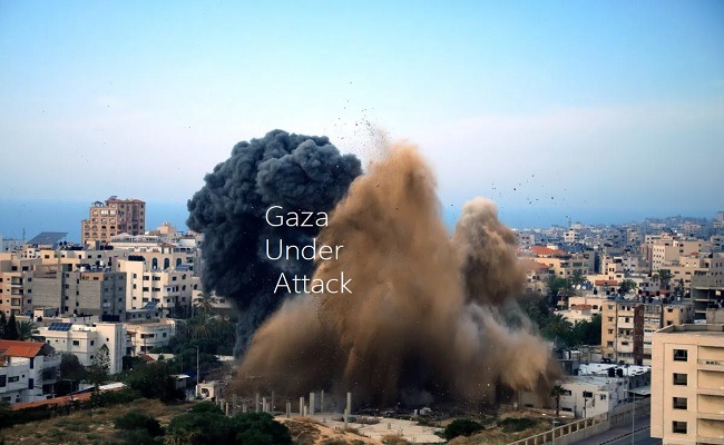 gaza under attack