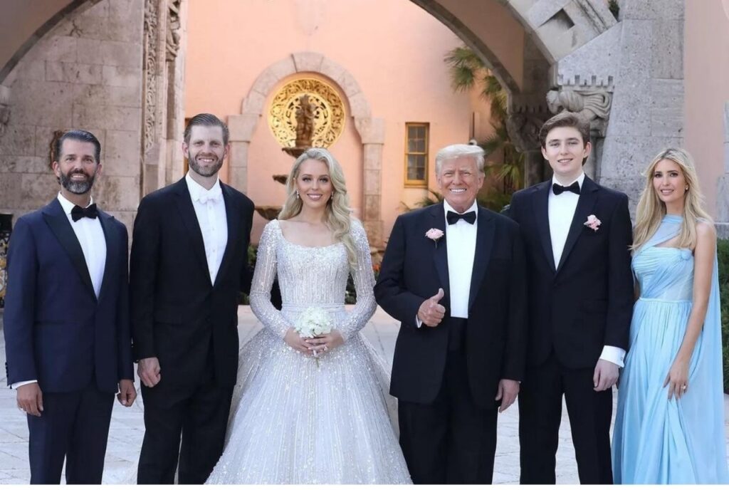 mariage Tiffany Trump wedding