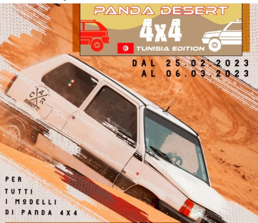 rallye panda 4x4 tunisie