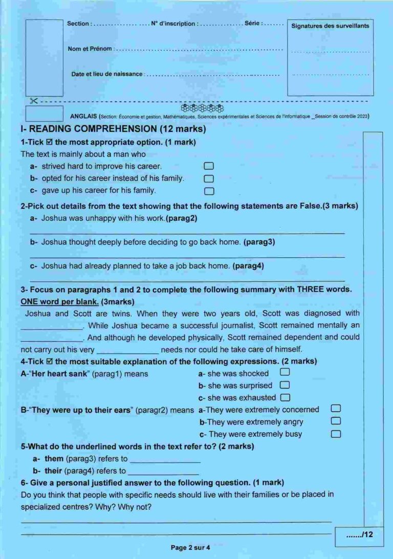 Session De Contr Le Toutes Les Preuves Du Bac Sciences