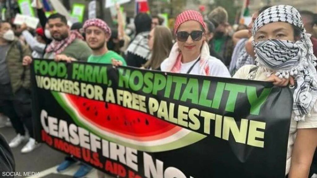 cease fire palestinian food usa