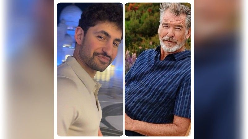 amir masry Pierce Brosnan