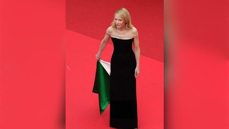 Cate Blanchett cannes Palestine