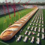 La France réclame le record du monde avec une Baguette Géante