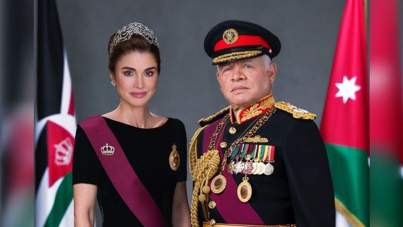 queen Rania king Abdullah II