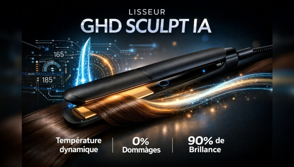 lisseur cheveux avec IA