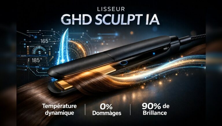lisseur cheveux avec IA