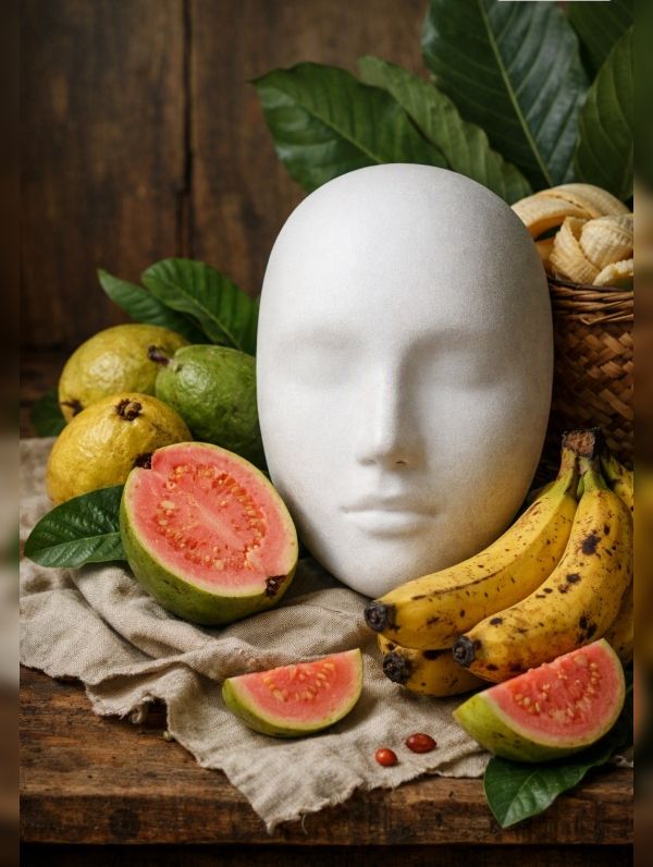 masque visage fruits